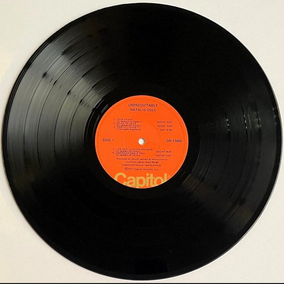 Natalie Cole UNPREDICTABLE  Record Album 1977 CANADA 1st Ed. 45Yrs! RARE VINTAGE - Picture 3 of 8